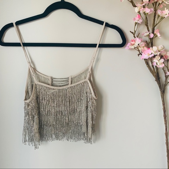 UO / KIMCHI BLUE / BEADED FESTIVAL TANK TOP - Picture 2 of 3